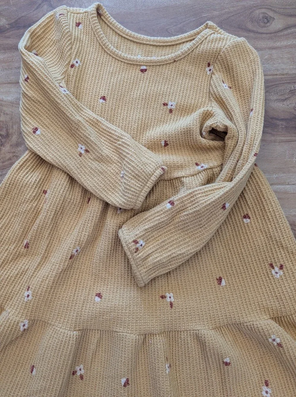 Lot of 4 Toddler Girl 4T Fall/Winter Dresses Holiday Cat & Jack Oshkosh